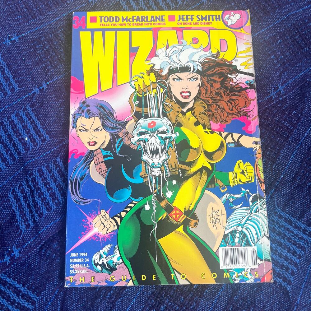 Wizard The Guide to Comics June 1994 Number 34